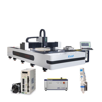 Máy gia công kim loại tấm Máy cắt Laser ống kim loại 1000 Watt